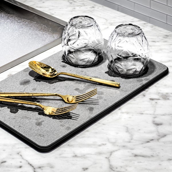 madesmart Stone Dish Drying Mat The Container Store